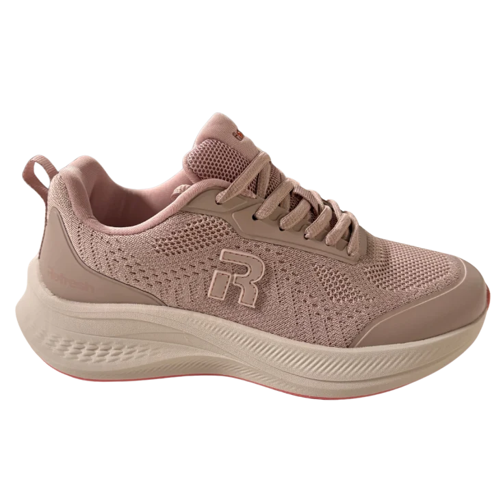 MUJER DEPORTIVA ZAPATO TEXTIL NUDE