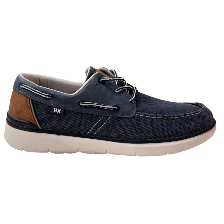 HOMBRE CASUAL ZAPATO CRO TEXTIL NAVY