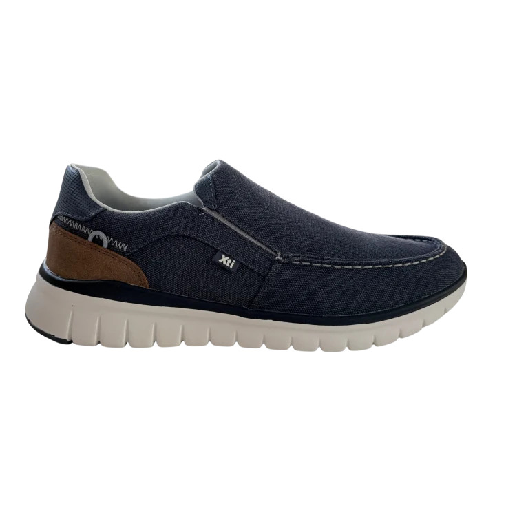 HOMBRE CASUAL ZAPATO CRO TEXTIL NAVY