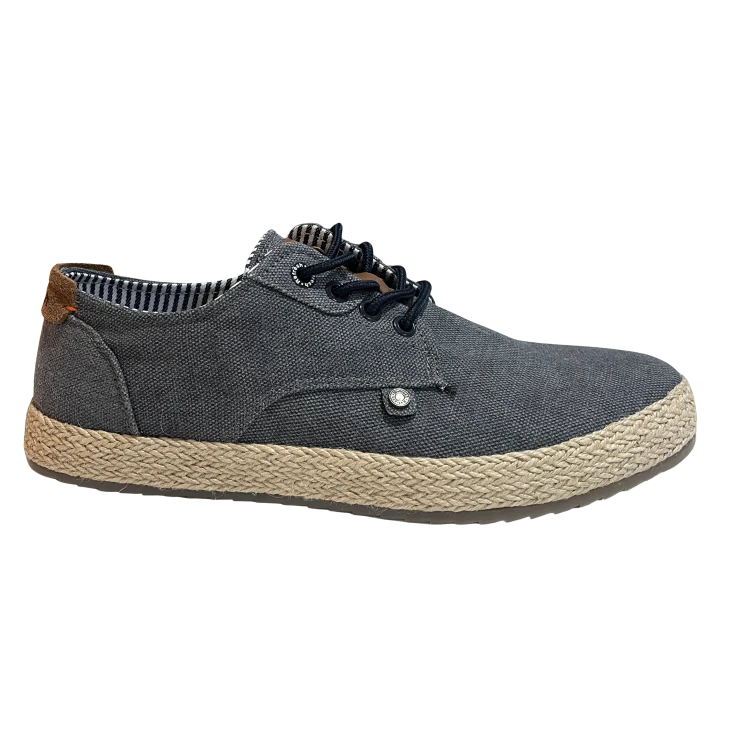 HOMBRE CASUAL ZAPATO CRO LONA NAVY