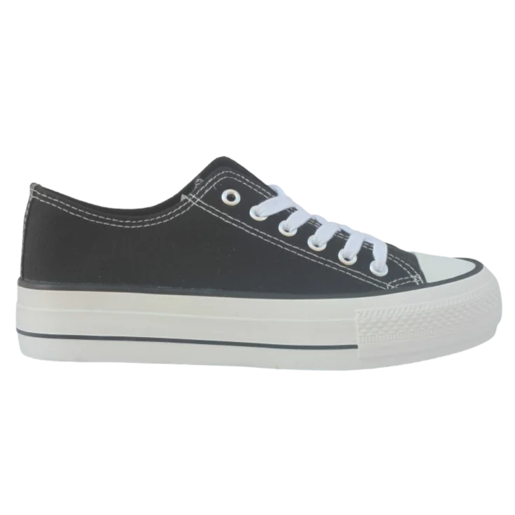 MUJER DEPORTIVA MONIN NEGRO LONA