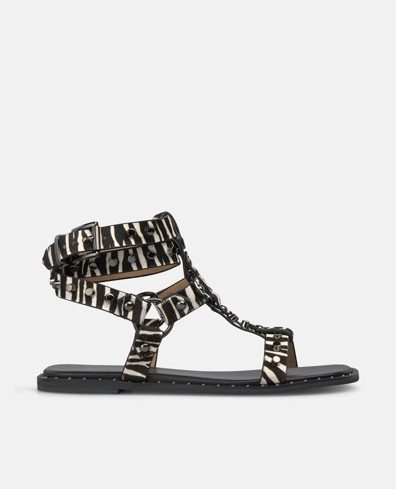 SANDALIA ESTILO GRIEGO TACHAS
