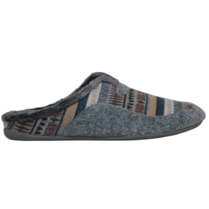 HOMBRE ZAPATILLAS DE ESTAR POR CASA TRIBAL JEANS-GRIS