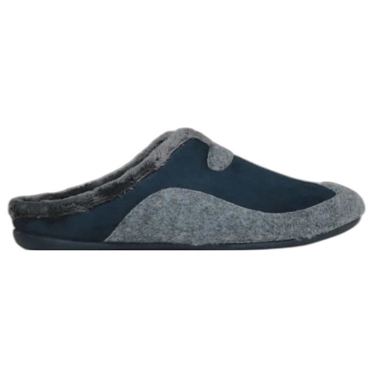 HOMBRE ZAPATILLAS DE ESTAR POR CASA AITANA MARINO-GRIS