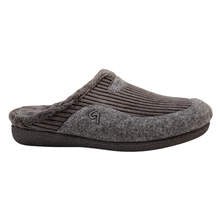 HOMBRE ZAPATILLAS DE ESTAR POR CASA FARM GRIS OSC