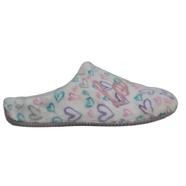 MUJER ZAPATILLAS DE ESTAR POR CASA MONTLIS (S. LOVE / YOU) ARENA-PURPUR