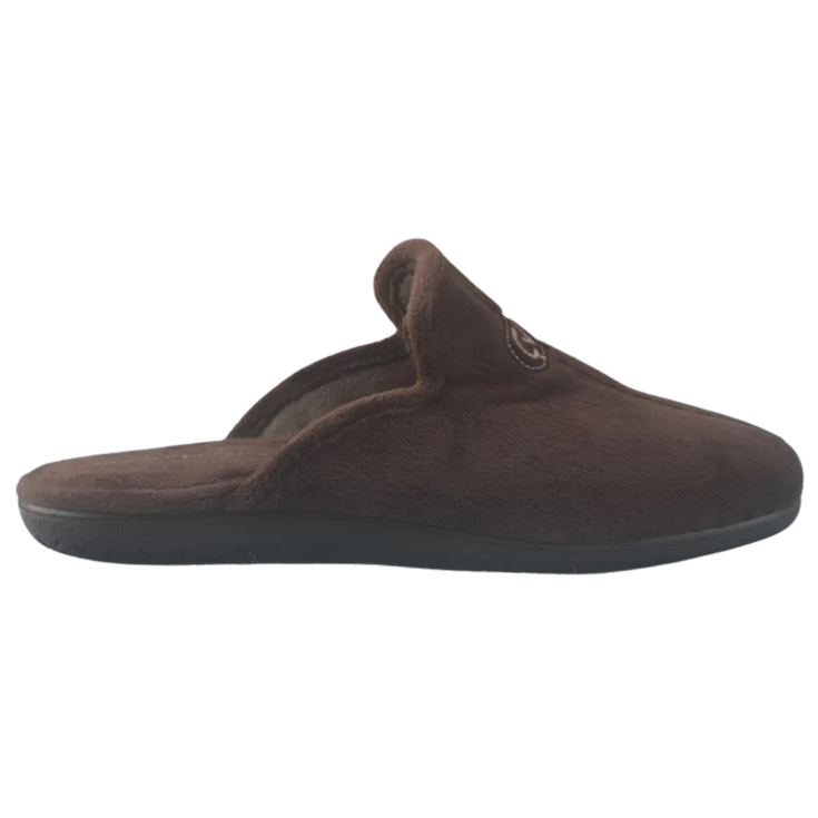 HOMBRE ZAPATILLAS DE ESTAR POR CASA SUAPEL MARIN MARRON