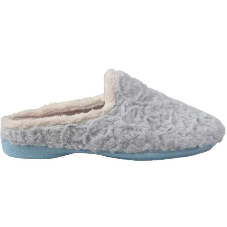 MUJER ZAPATILLAS DE ESTAR POR CASA 24100 NUBES CELESTE