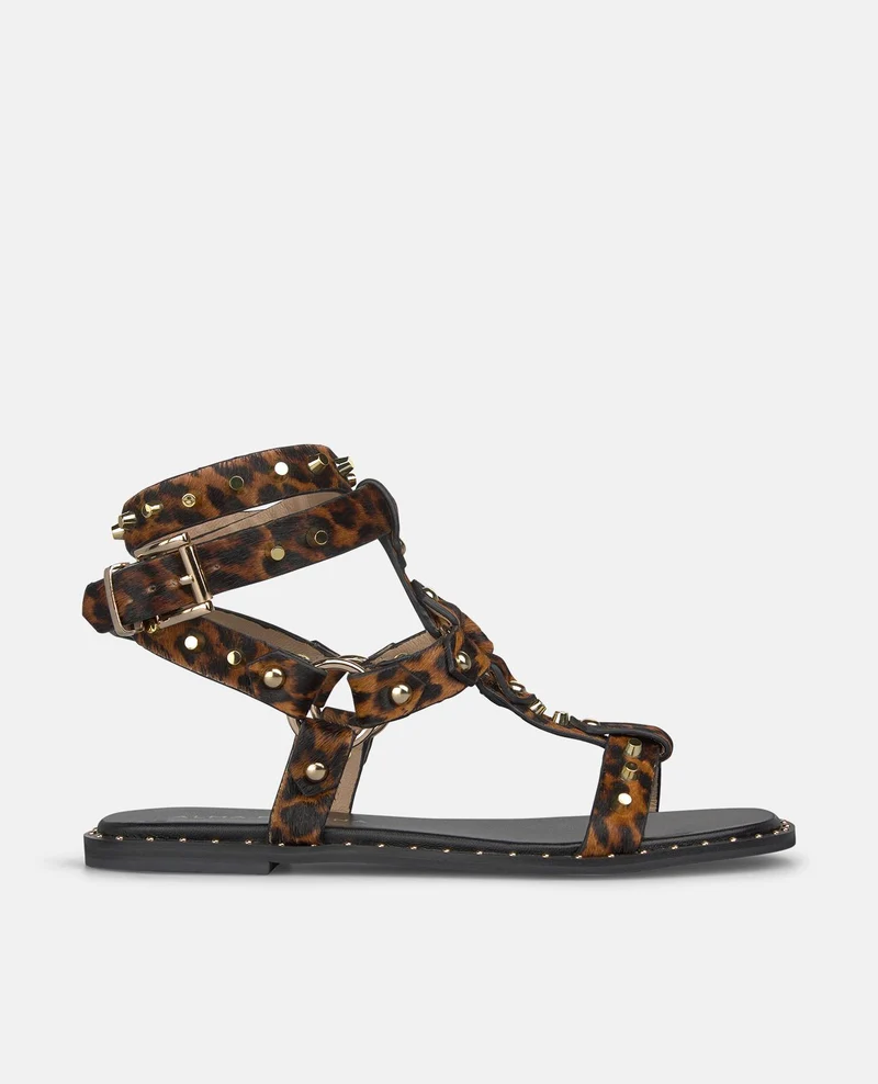 SANDALIA ESTILO GRIEGO TACHAS