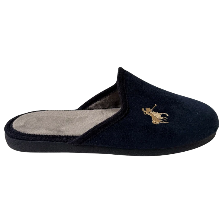 HOMBRE ZAPATILLAS DE ESTAR POR CASA HOGARIN MARINO