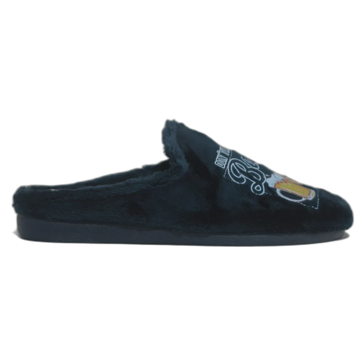 HOMBRE ZAPATILLAS DE ESTAR POR CASA LISA PLANT SUAPEL MARINO