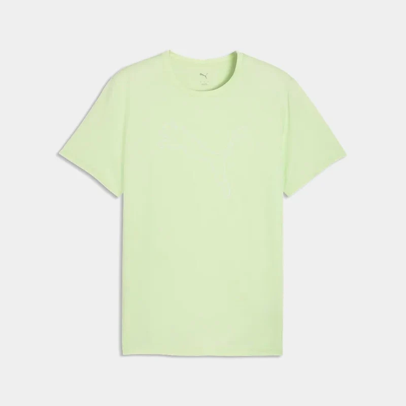 Camiseta Puma Tad Essentials Heather Cat Para Hombre