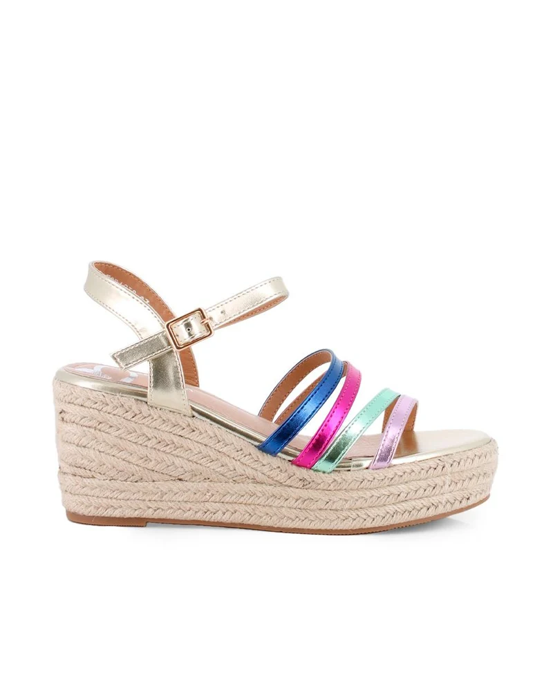 Sandalias de cuña Topacio Blogger