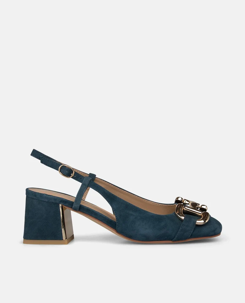 ZAPATO DESTALONADO CON HEBILLA