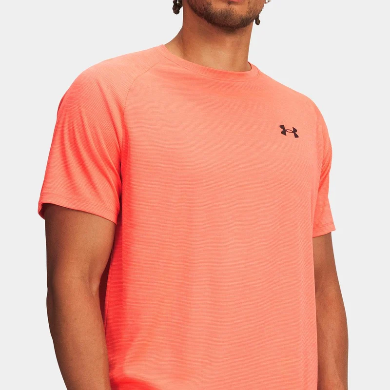 Camiseta De Manga Corta Ua Tech™ Textured Para Hombre