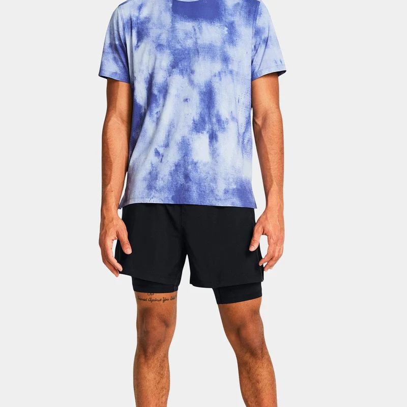 Pantalones Cortos Ua Launch 2-IN-1 5” Para Hombre