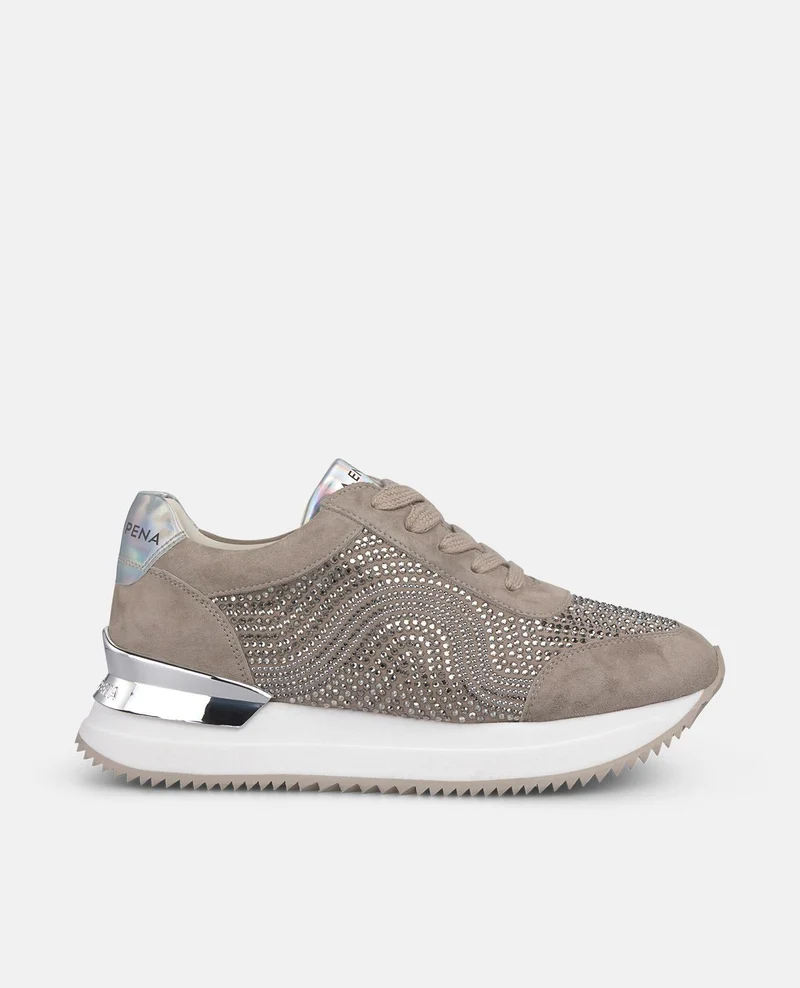 SNEAKER ESTAMPADA PEDRERÍA