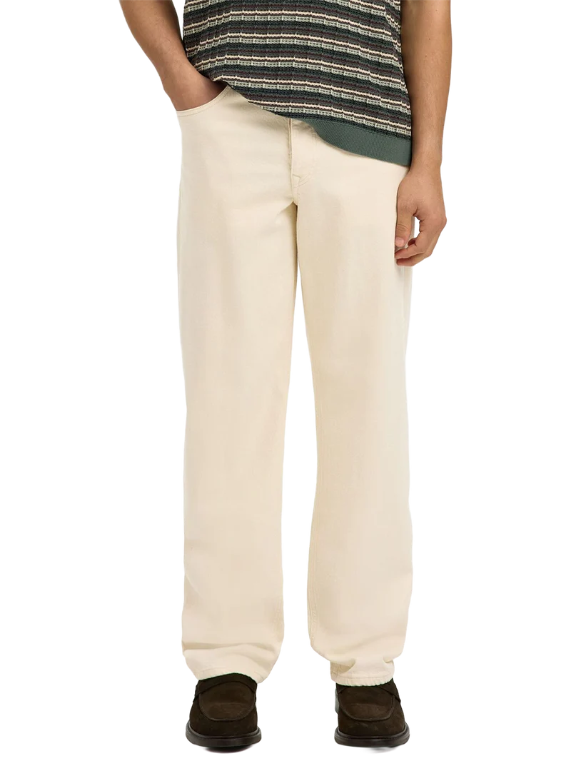 Pantalones Slh220-loose Ben Summer Ecru 611