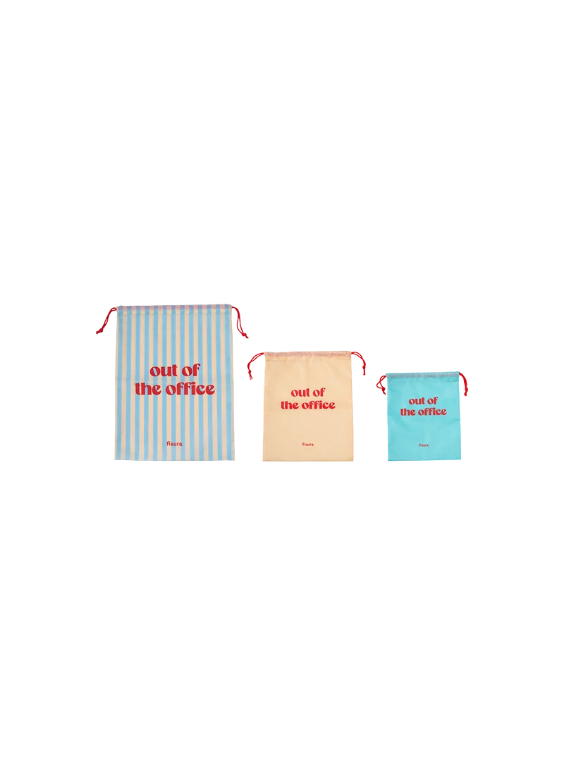 Bolsas De Viaje "out Of The Office" Pack De 3