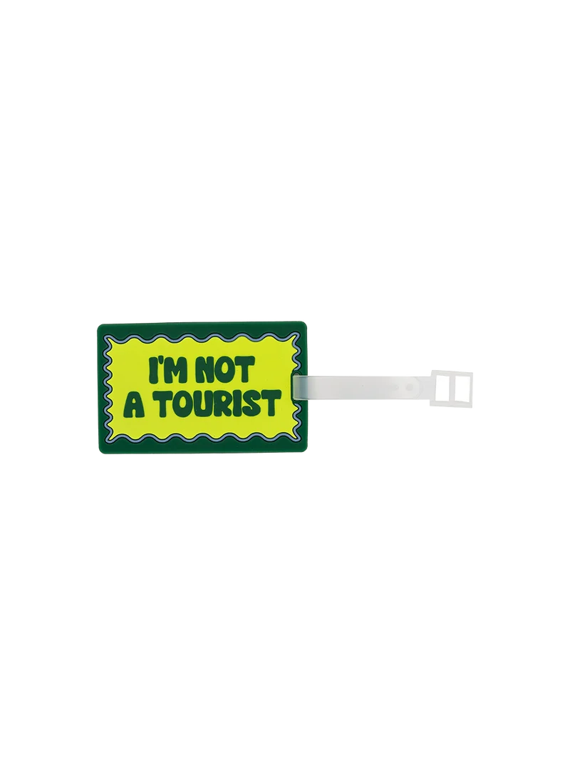 Identificador De Maleta "i´m Not A Tourist"