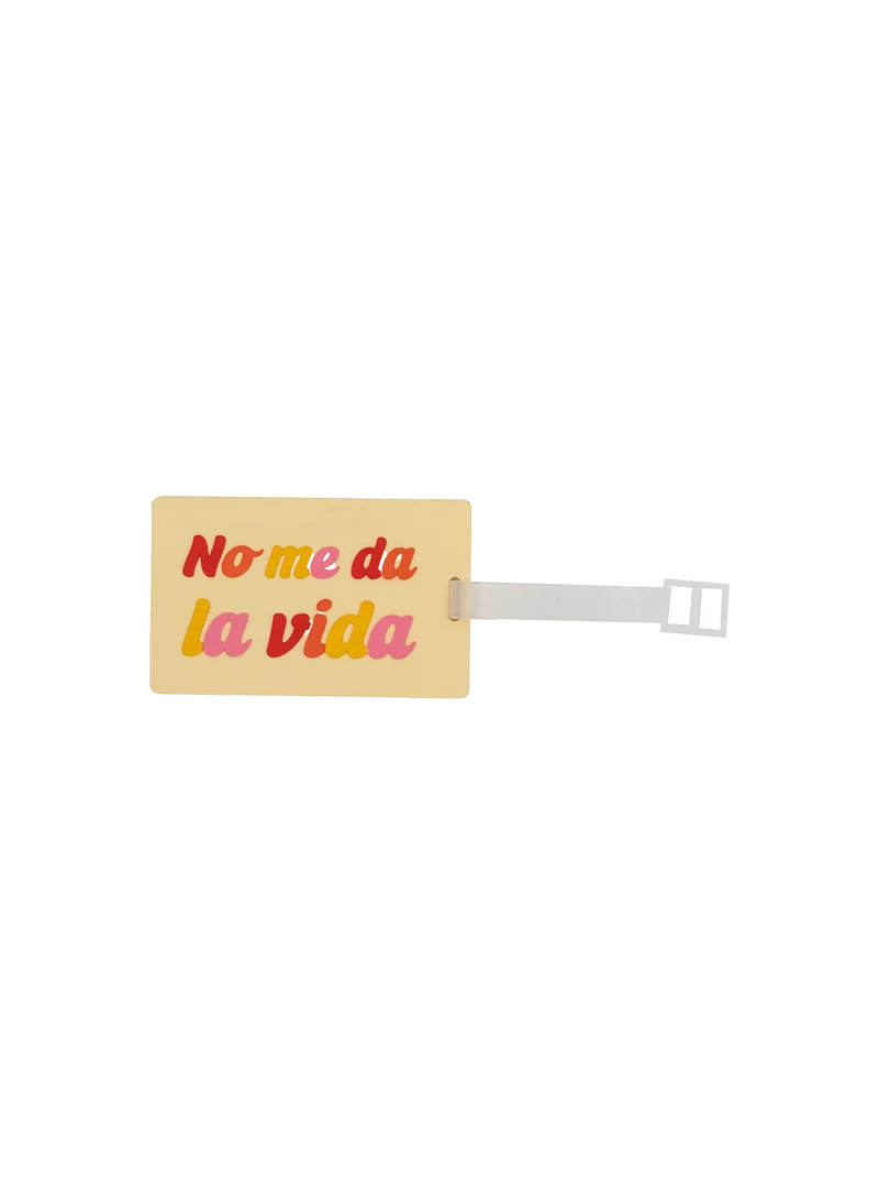 Identificador De Maleta "no Me Da La Vida"