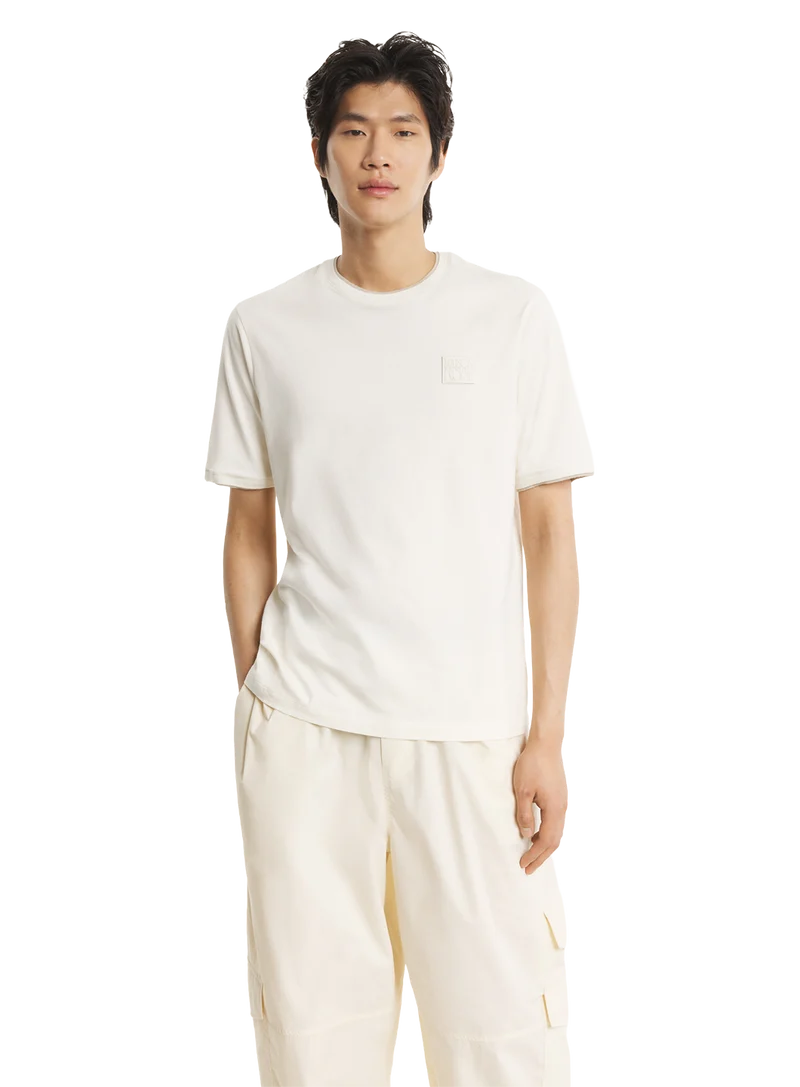 Camiseta Maison Kitsuné Stamp Ringer
