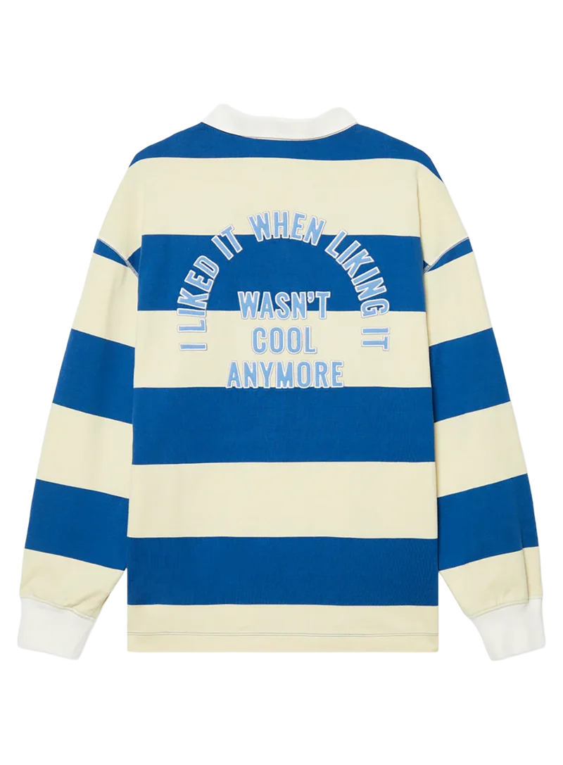 Polo Lemon / Azure Striped Sweat