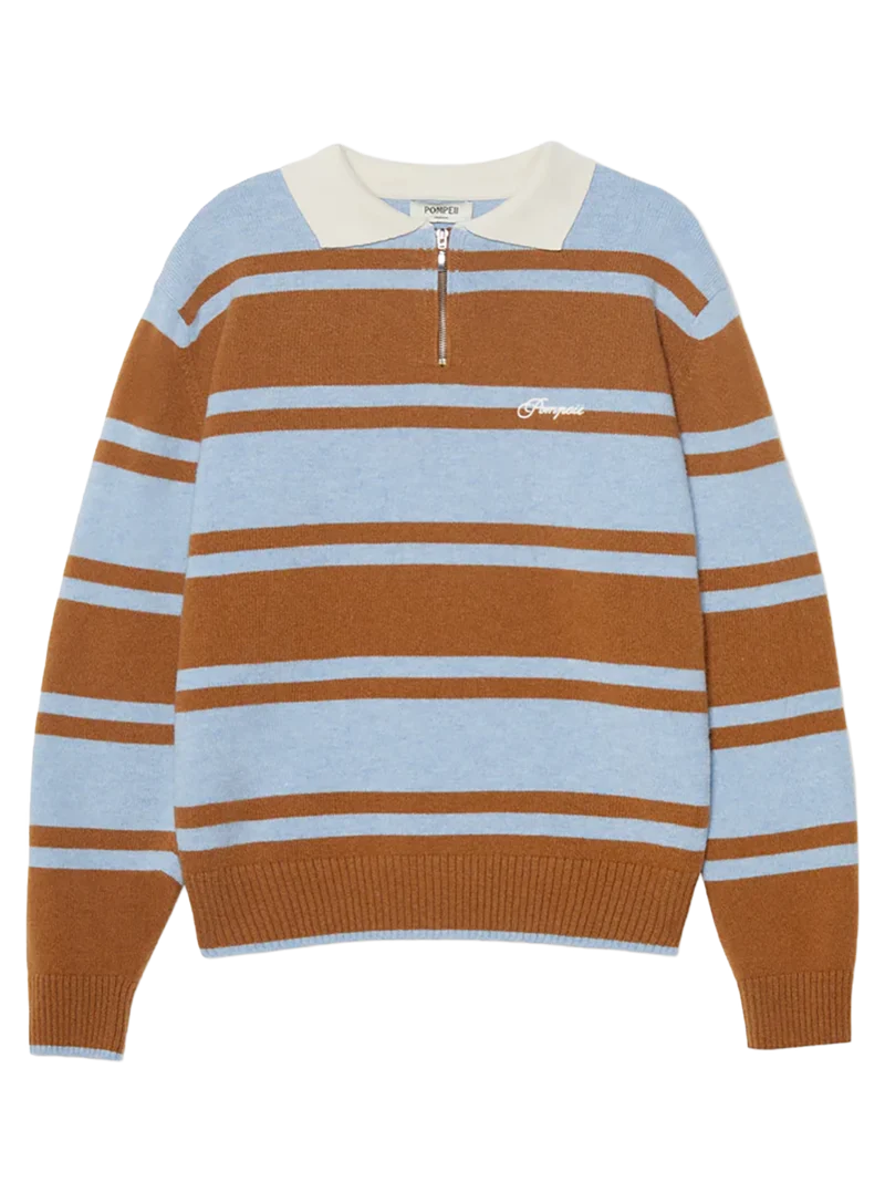 Polo Rugby Brown Knit