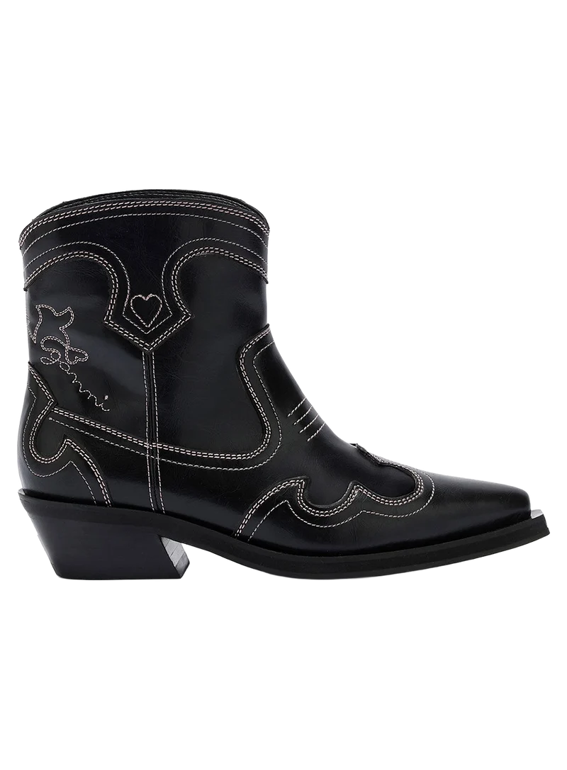 Botines Western Oleatex Low Shaft Embroidered
