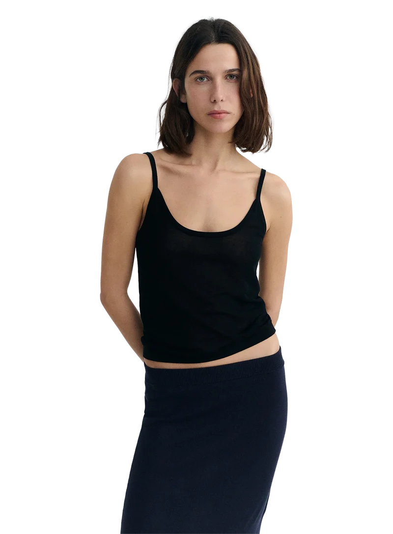 Top Punto Negro Transparente Dim
