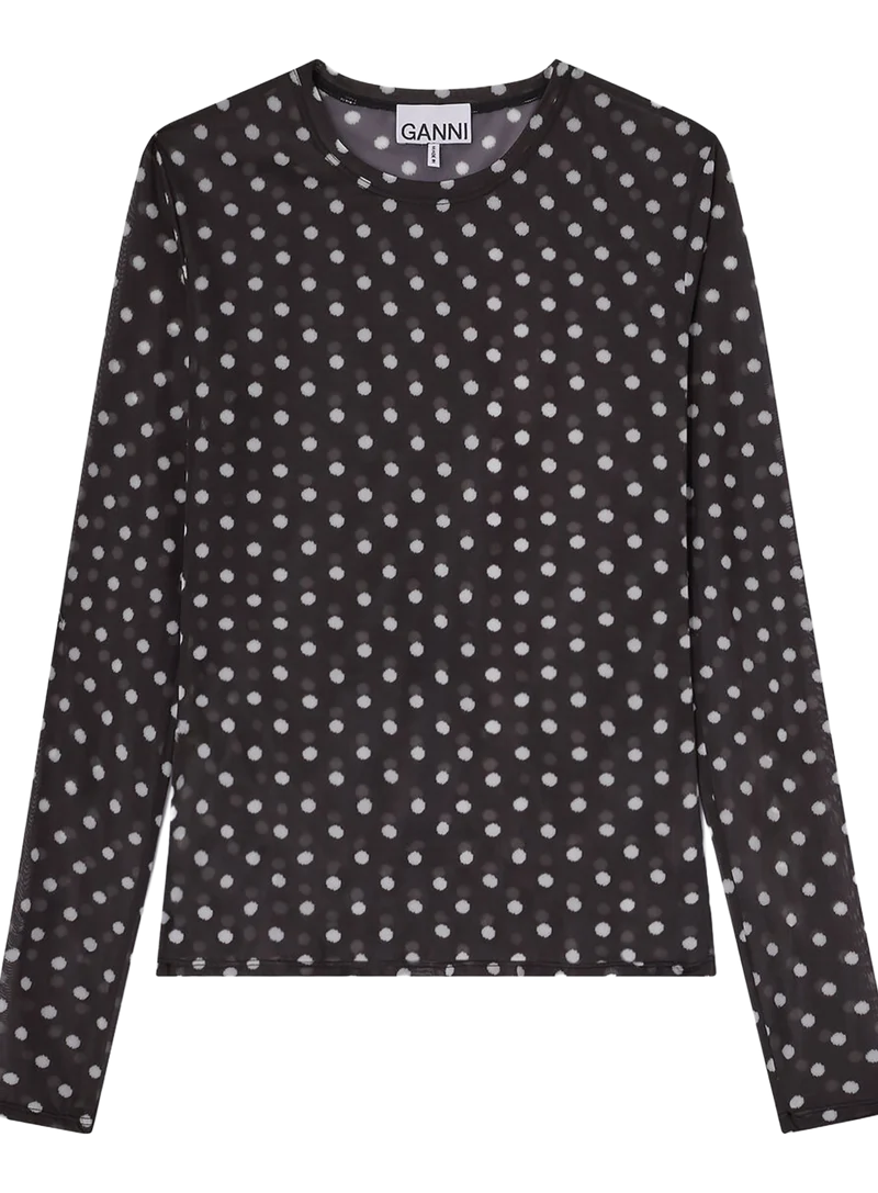 Top Sheer Jersey Print