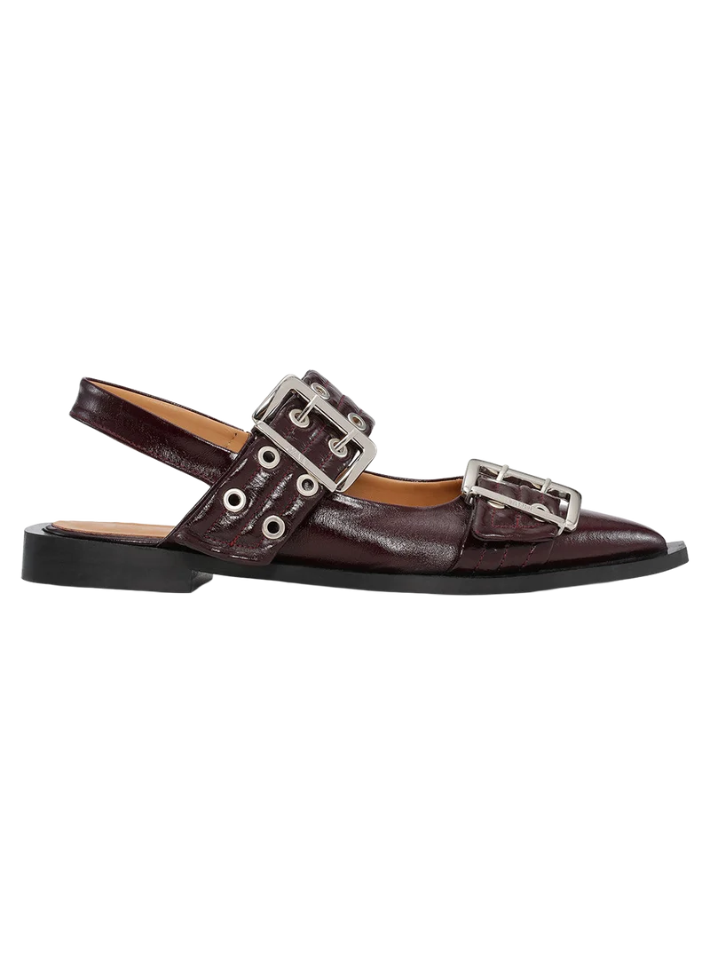 Bailarinas Feminine Buckle Naplack