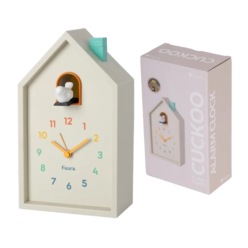 Reloj Despertador Cuco Casita Multicolor