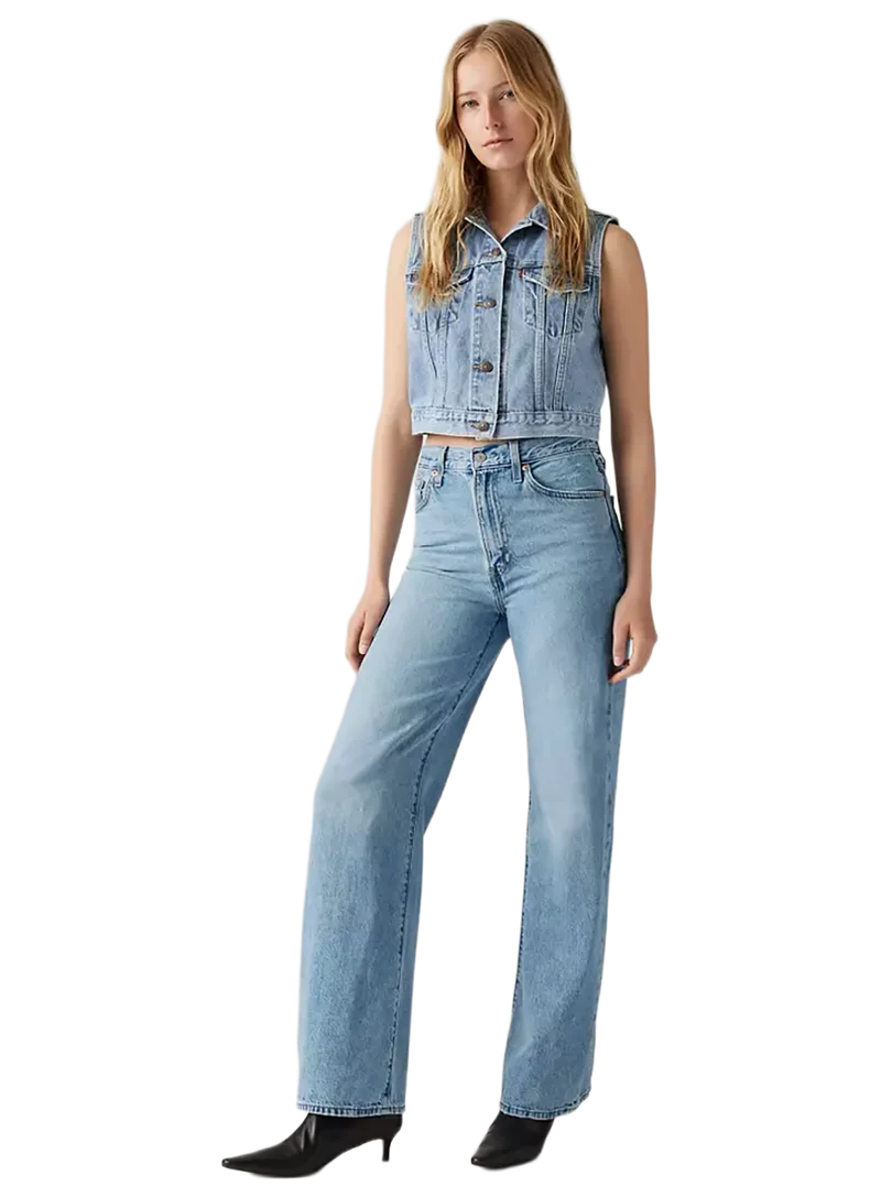 Vaqueros Ribcage Wide Leg H223