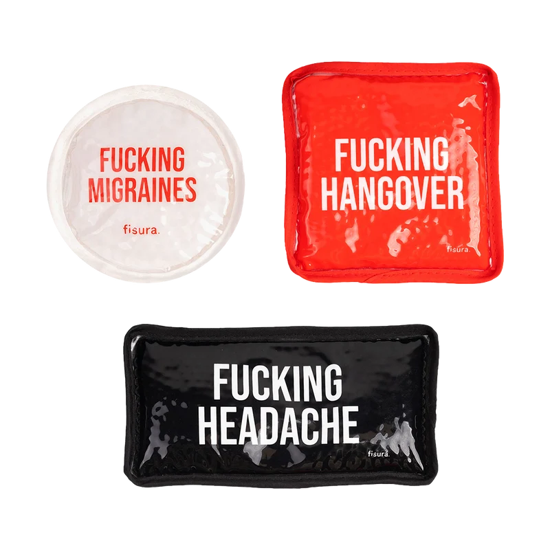 Almohadillas De Gel "fucking" Pack De 3