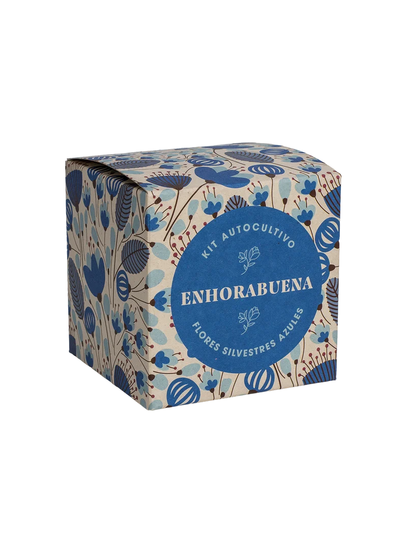 Kit Autocultivo Díselo Con Flores (enhorabuena)