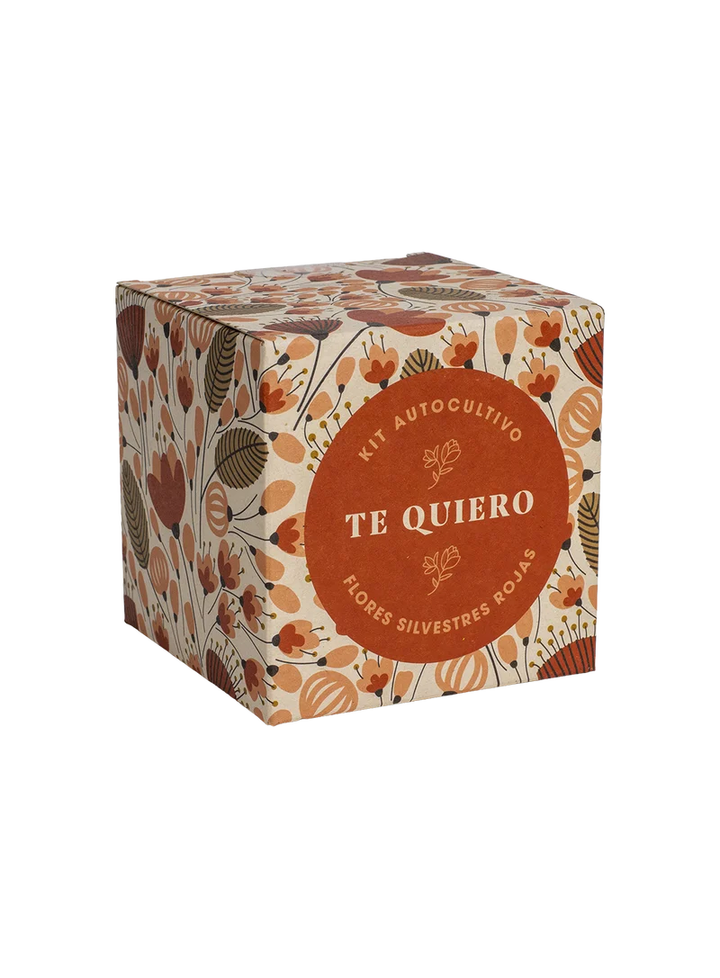 Kit Autocultivo Díselo Con Flores (te Quiero)