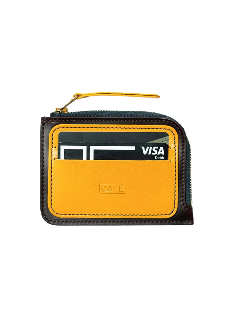 Cartera De Cuero Zip #2