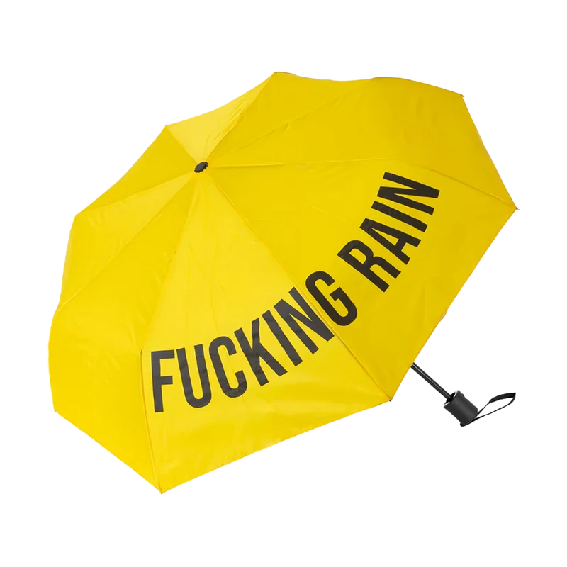 Paraguas Plegable "fucking Rain"