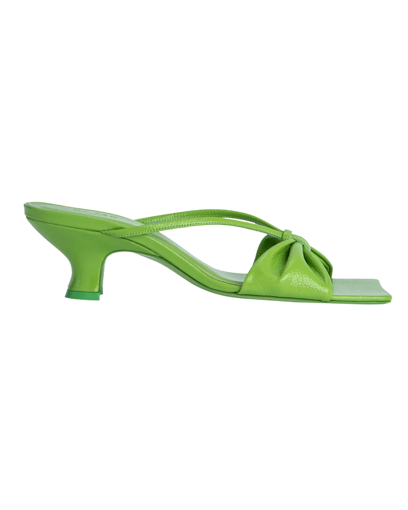 Zapatos de Tacón Freya Bálsamo Labial Grained Cuero