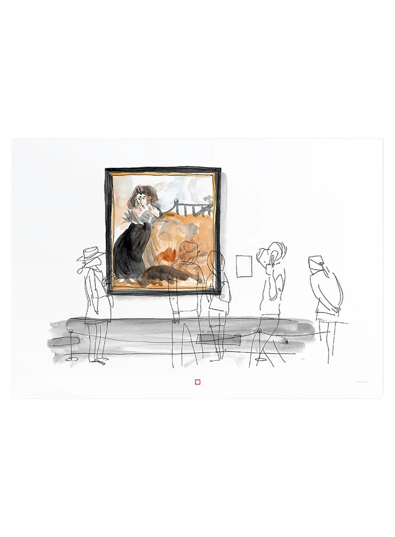 Lamina Madrid A2 Pintura De Goya