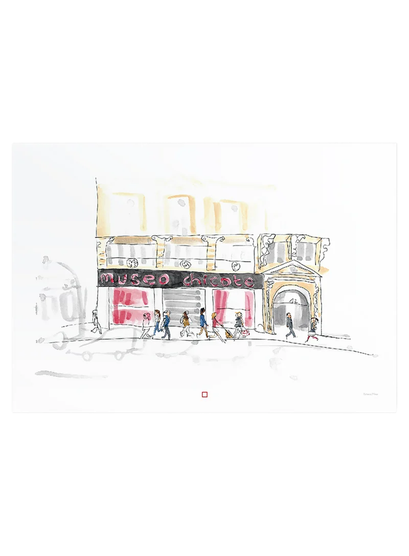 Lamina Madrid A5 Museo Chicote