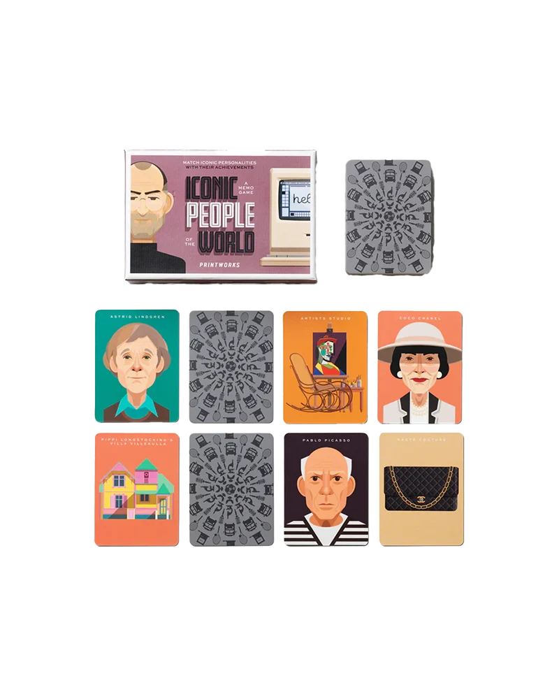 Juego De Memoria - Iconic People