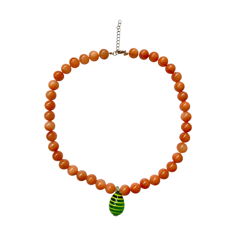 Collar Crazy Aceituna