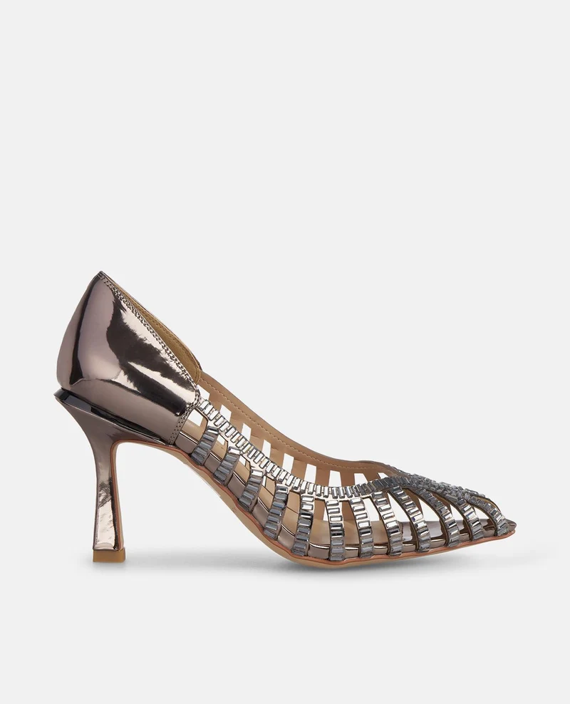 ZAPATO TACÓN EFECTO ESPEJO