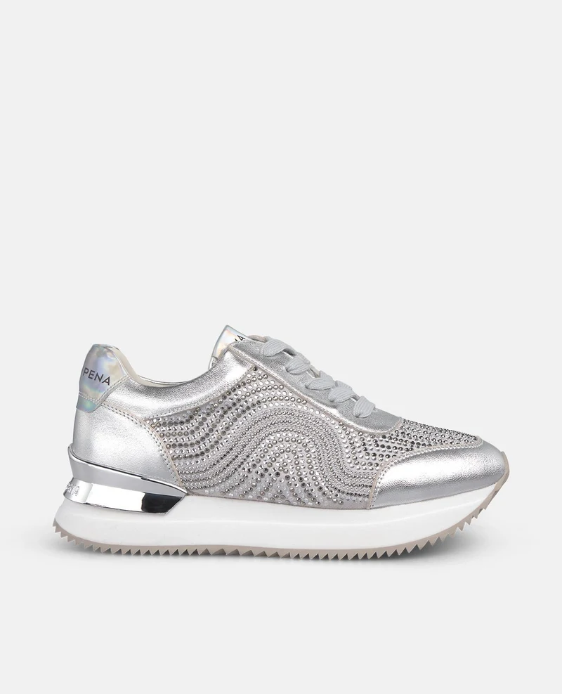 SNEAKER ESTAMPADA PEDRERÍA