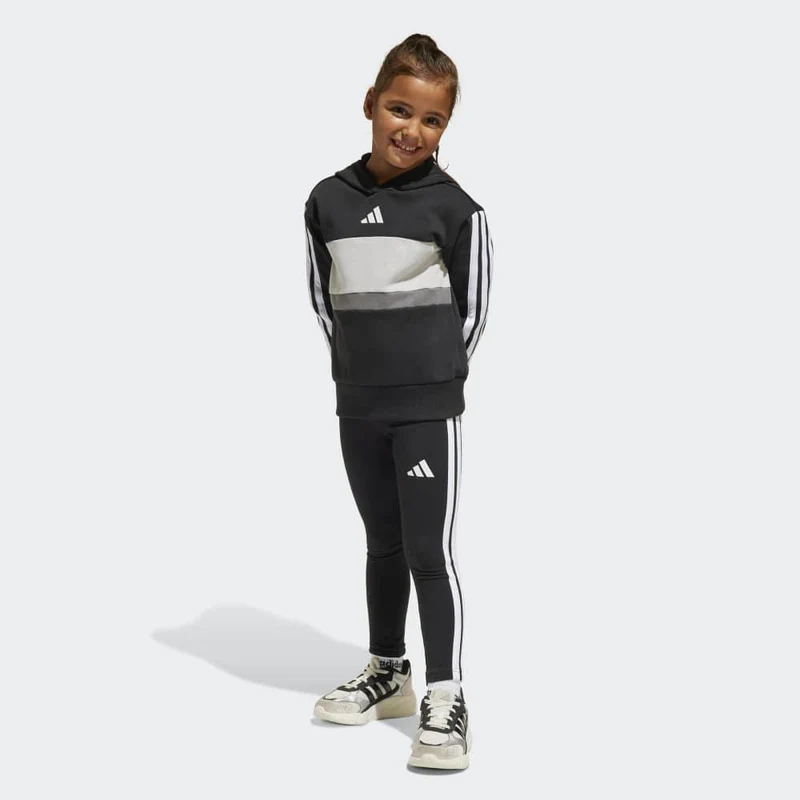 adidas Conjunto Seasonal Essentials Tiberio Fleece 3 Bandas (niños)