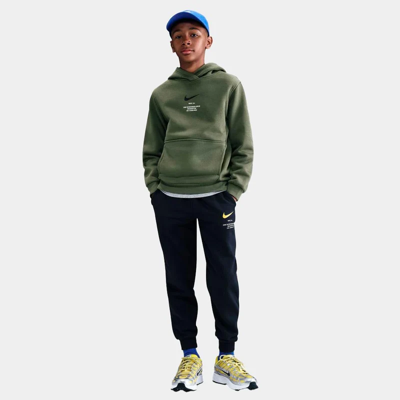 Pullover Hoodie Nike Sportswear Club Fleece Big Kids (boys)