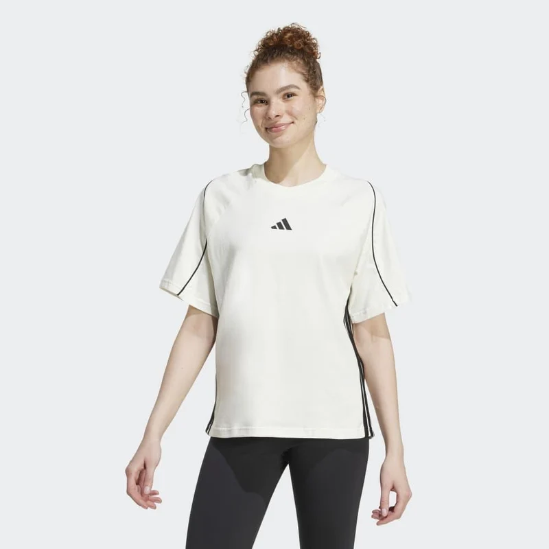 adidas Camiseta Stadium Con 3 Bandas Mujer