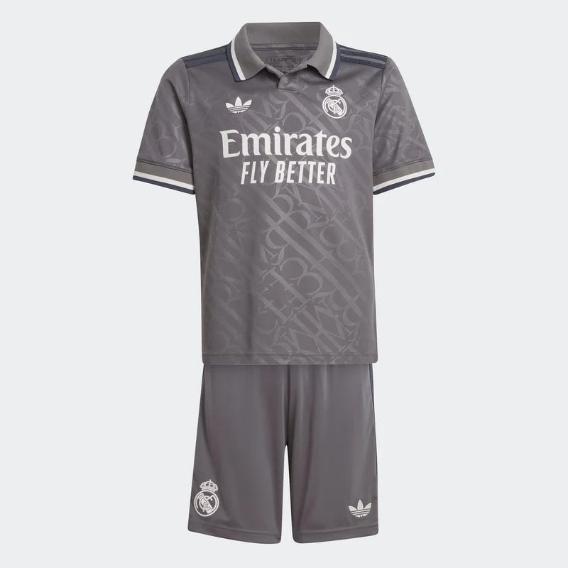 Minikit Niño Tercera Equipacion Real Madrid 24-25 adidas Performance